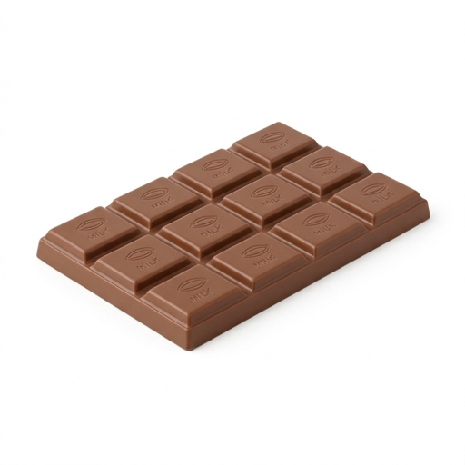 Milk chocolate bar — lowest toxicity risk for dogs at 64 mg theobromine per ounce